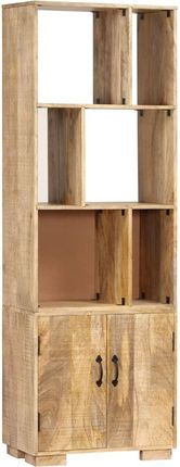 Prolenta Premium Regał 60X35X180Cm Lite Drewno Mango