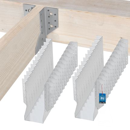 Kotarbau Zestaw Wieszak Belki Łącznik Wspornik Budowlany Ciesielski 100x200mm 25 Szt