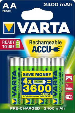 VARTA R6 2400 mAh ready 2 use (BAVA56756)