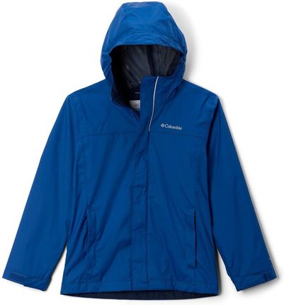 Columbia Youth Boys Watertight 2 Jacket, Waterproof Rain Jacket, Mountain Blue, XXS