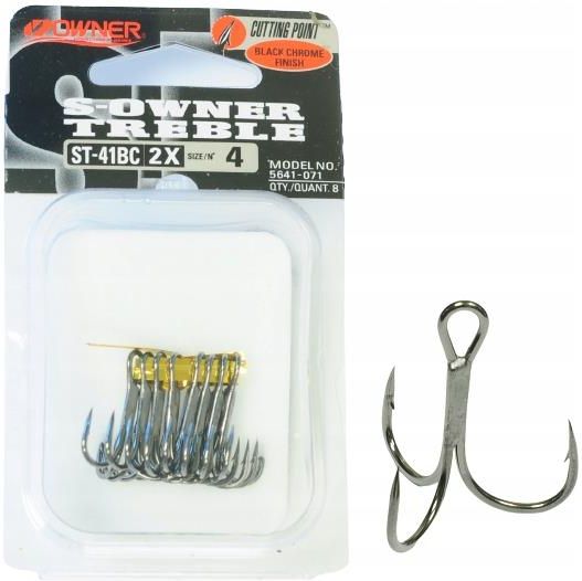 Amo Triplo Owner ST-41 BC 2X Taglia 2 - Pesca, Nuovo