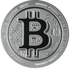 BITCOIN (2022) 1 uncja Srebrna moneta inwestycyjna