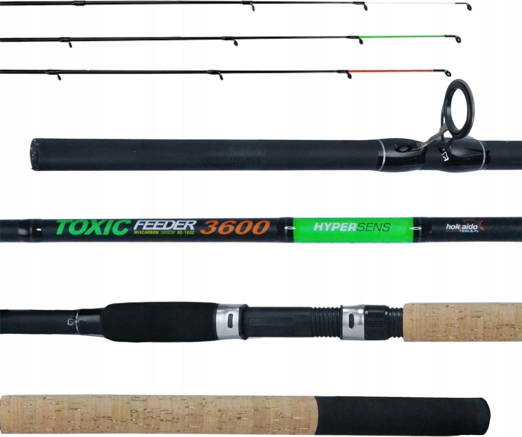 Wędka Hokkaido Toxic Feeder Method 3,6M Hyper-sens 80-180G