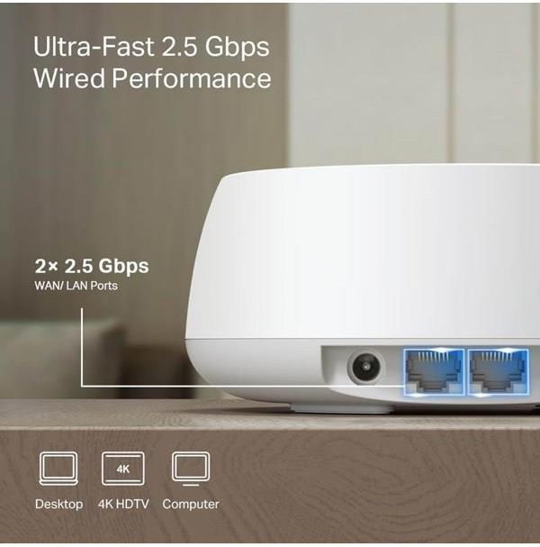 TP-Link Deco BE25 BE3600 Wi-Fi 7システム 1P Deco BE25 | BE3600 Whole Home Mesh WiFi 7 System | TP-Link