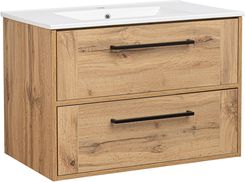 Astor Zestaw Vivien 80 cm Szafka z Umywalką Dąb Wotan