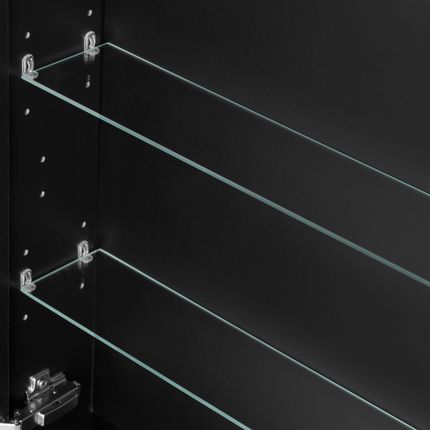 Astor Szafka z Lustrem 60 cm Amy Czarny Mat - zdjęcie 2