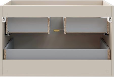 Comad Zestaw Szafka z Umywalką Meblową 80 cm Dalia Cashmere - zdjęcie 3