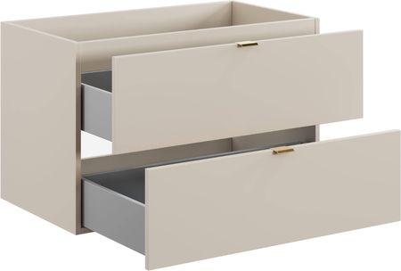 Comad Zestaw Szafka z Umywalką Meblową 80 cm Dalia Cashmere - zdjęcie 5