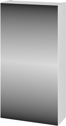 Megstyl LUSTRO-03 Szafka Wisząca z Lustrem 1D 40cm Biały Mat