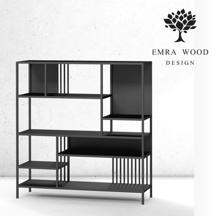 Emra Wood Design Regał Na Kwiaty Metalowe (Rnk148)