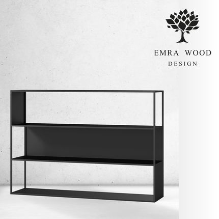 Emra Wood Design Regał Na Książki Metalowe (Rnk144)