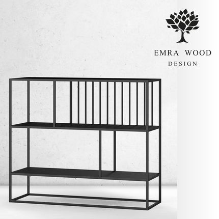 Emra Wood Design Regał Na Książki Metalowe (Rnk182)