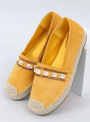 Espadryle z muszelkami OCEAN YELLOW 38 - zdjęcie 2