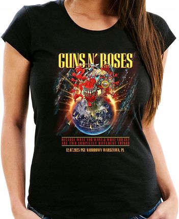 Guns N Roses Gnr European Tour 2025 Pge Narodowy Tshirt Koszulka