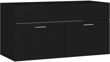 Zakito Europe Szafka pod umywalkę czarna 90x38,5x46 cm (ZE804666)