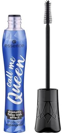 Essence Wodoodporna Maskara Do Rzęs Call Me Queen Dramatic False Lash Effect Długotrwały Zwiększenie Objętości Wyraźny Wynik Intensywny (11.5Ml)
