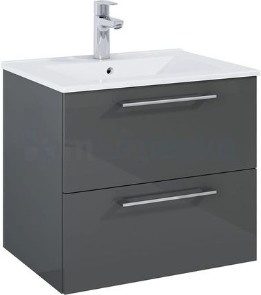 Roca Roma szafka podumywalkowa 60 cm antracyt połysk A857949153