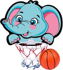 Zdjęcie Eddy Toys Tablica Do Koszykówki 40X30Cm Z Piłką Elephant - Miastko