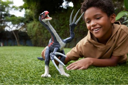 Mattel Jurassic World Atakujący Terizinozaur Figurka z
