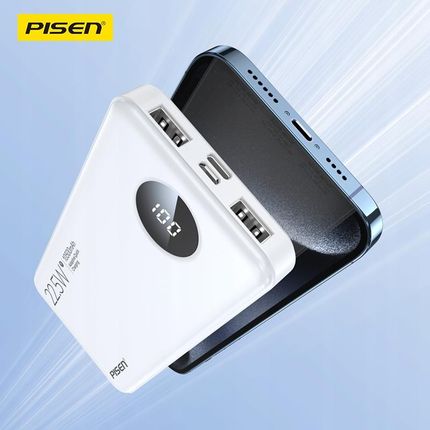 Pisen Powerbank Power Cube 22.5W 10000 Mah 10500 2X Usb - zdjęcie 6