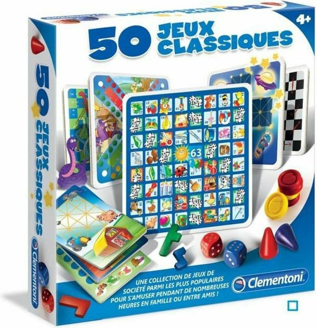Clementoni 50 jeux classiques (FR) - Gra dla dziecka - Ceny i opinie ...