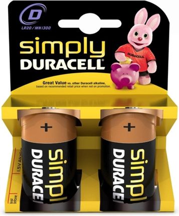 Duracell Simply LR20 D