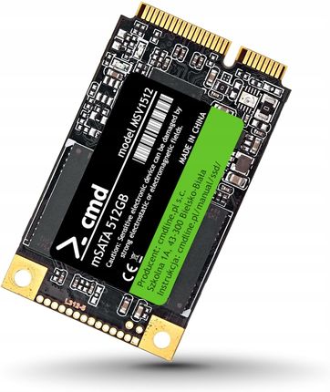 Cmd Dysk Ssd 512GB mSATA Do Panasonic CF-AX2 CF-AX3 (CMD000024717)