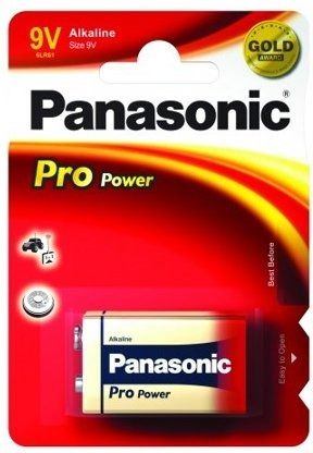 Panasonic 6LR61PP 9V Pro Power Gold