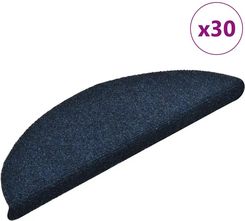 vidaXL Maty Na Schody Samoprzylepne 30szt. Granatowe 56X17X3cm (3365689)