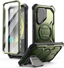 Supcase Etui Pancerne I Blason Armorbox Mag Sp Do Galaxy S25 Magsafe Zielone