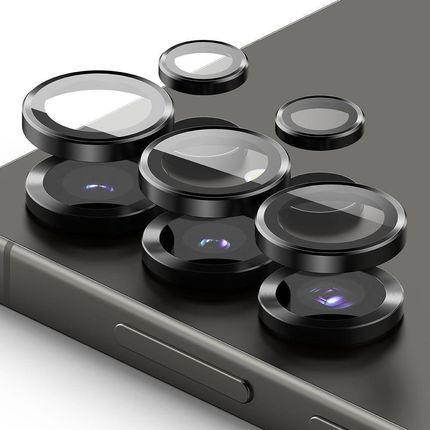 Ringke Nakładki Na Aparat Camera Lens Frame Glass Do Samsung Galaxy S25 Ultra 2 Pack Czarne - zdjęcie 2