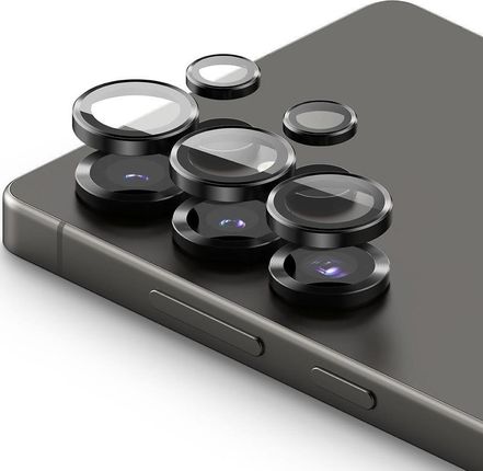 Ringke Nakładki Na Aparat Camera Lens Frame Glass Do Samsung Galaxy S25 Ultra 2 Pack Czarne - zdjęcie 3