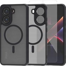 Spacecase Etui Do Poco X7 Pro 5G Hybrid Mag Case Magnetyczne Magsafe Szkło - zdjęcie 1