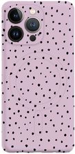 Pieceofcase Kropki Tiny Dots Iphone 13 Pro Etui Matowe Indukcyjne Fiolet