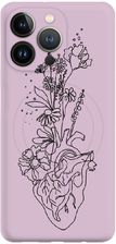 Pieceofcase Serce Minimal Iphone 12 Pro Etui Matowe Indukcyjne Fiolet
