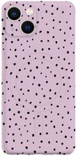 Pieceofcase Kropki Tiny Dots Iphone 13 Mini Etui Matowe Indukcyjne Fiolet