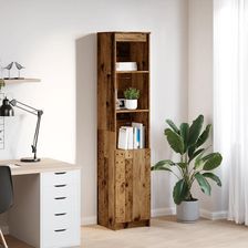 vidaXL Komoda Stara Drewno 37,5X35X180Cm Drewno Klejone (861677)
