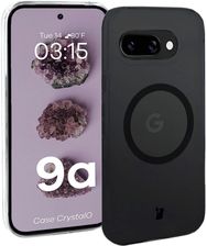Bizon Etui Z Pierścieniem Magnetycznym Case Crystalo Do Google Pixel 9A Przezroczyste