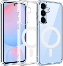 Supero Etui Magsafe Do Galaxy S25 Przezroczysto Białe