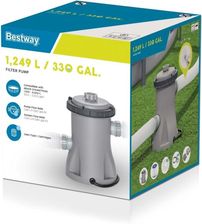 Zdjęcie Filtrująca Pompa Basenowa 1249L/H Bestway + Wymienny Filtr I - Wojkowice