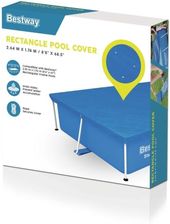 Zdjęcie Pokrywa Do Basenu Stelażowego 259 X 170 cm Bestway Ra581050 - Wadowice