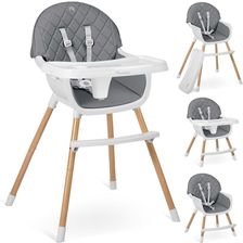 Zdjęcie Nukido Krzesełko Do Karmienia Lilo Szare - Biecz