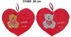 Zdjęcie Sun-Day Poduszka Serce Miś 30Cm Mix - Maków Podhalański