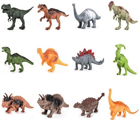 Lean Toys Dinozaury Zestaw Figurek Park Akcesoria Pudełko 46 Elementów - zdjęcie 4