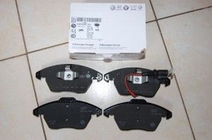 Klocki hamulcowe VW/Audi Klocki hamulcowe przód VW Jetta III 5K0698151 ...