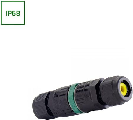 Spectrum Led Złącze Kablowe Hermetyczne Ip68 Mufa Fast Click 3 X 0,5-2,5Mm ACC+050006