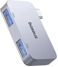 Baseus 2w1 UltraJoy USB-C - 2xUSB Szary (B0005280E81100)