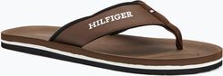Japonki męskie Tommy Hilfiger Padded Comfort B Sandal legacy brown Wiosna 2025