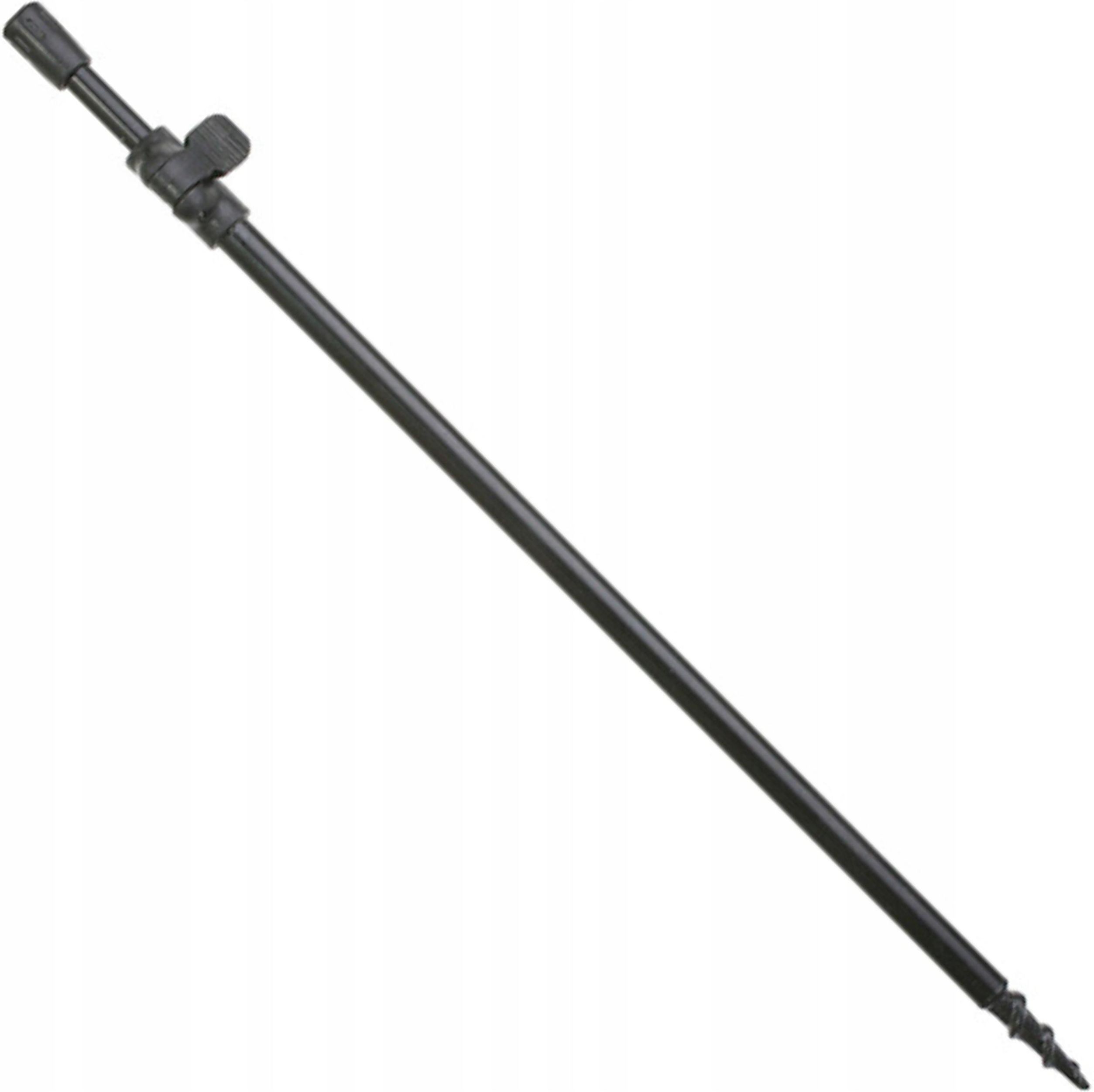 Mikado Buzz Bar 3 Cannes 50 Cm – Finition Noire, Contre-Écrous Pour Alarmes, Pêche à La Carpe