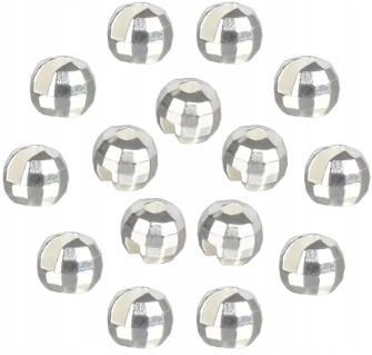 Tungsten Faceted Beads Silver Gold 2,5-4mm 16 szt. Zrób Mucha Mormyszka ...